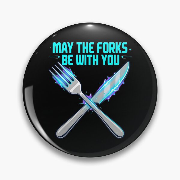 Item preview, May the Forks Be With You designed and sold by GeeklyShirts.