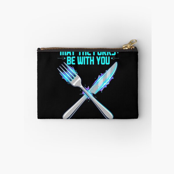 Item preview, May the Forks Be With You designed and sold by GeeklyShirts.