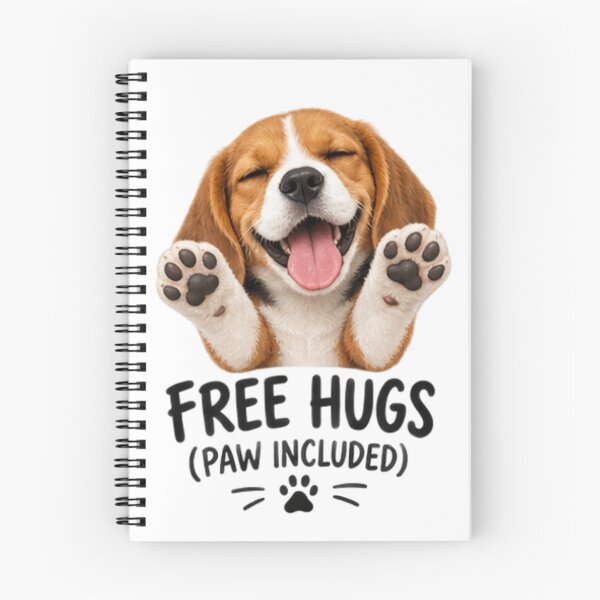 Item preview, Cute Beagle Puppy Free Hugs Paw Included designed and sold by MegzDesign.