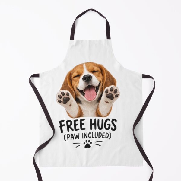 Item preview, Cute Beagle Puppy Free Hugs Paw Included designed and sold by MegzDesign.