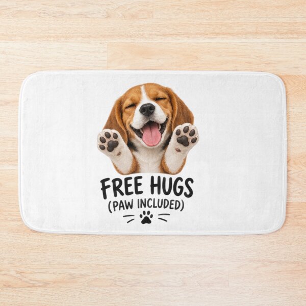Item preview, Cute Beagle Puppy Free Hugs Paw Included designed and sold by MegzDesign.