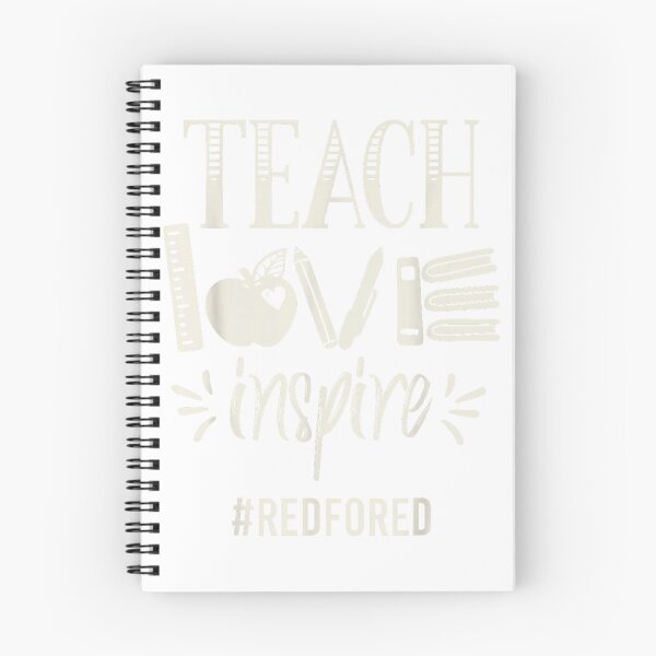 Item preview, Vintage Teach Love Inspire Red For Ed Teacher Gift Supporter T-Shirt designed and sold by KTY-NUSS.