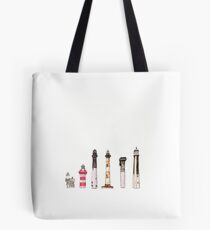 Lighthouses of South Carolina Tote Bag