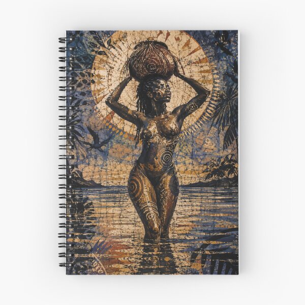 Item preview, Sun Carrier | African Woman Batik Art designed and sold by TedKentPhoto.
