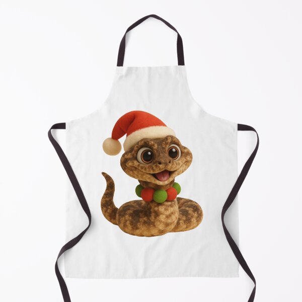 Item preview, Puff Adder Snake Christmas designed and sold by Sillytoe.