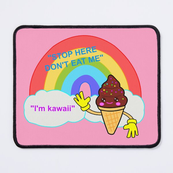Item preview, Funny Kawaii Ice Cream designed and sold by fantasmahappy.