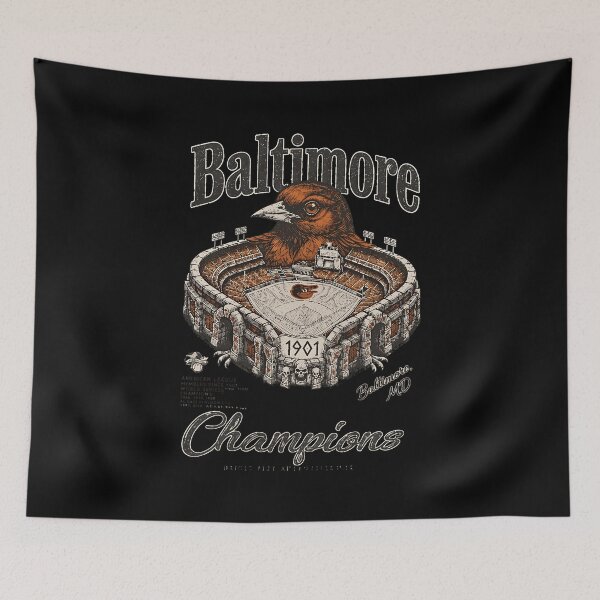 Item preview, Vintage Baltimore Baseball Stadium designed and sold by KarenBuch89004.