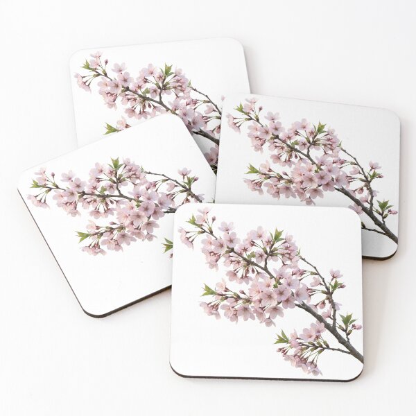 Item preview, 3D Realistic Sakura Cherry Blossom Branch Floral Art designed and sold by meghnad.