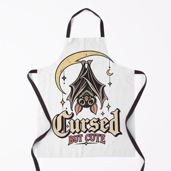 Item preview, Cursed But Cute Bat Gothic Halloween designed and sold by It's Heritage Hoss.