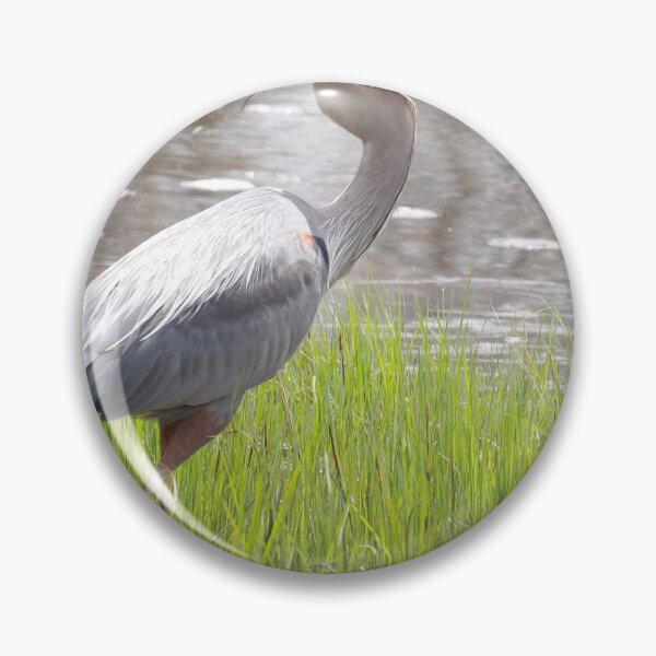 Item preview, GIANT BLUE HERON W/DINNER OF FISH designed and sold by Digital2dreams.