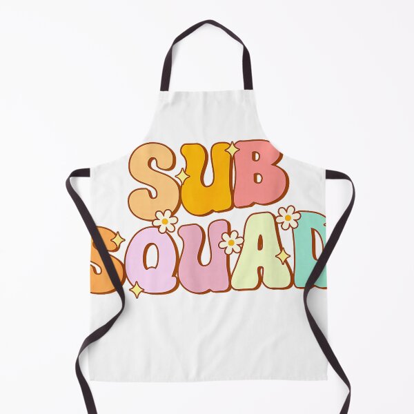 Item preview, Substitute Teacher Groovy Sub Squad Appreciation T-Shirt designed and sold by Othinus.