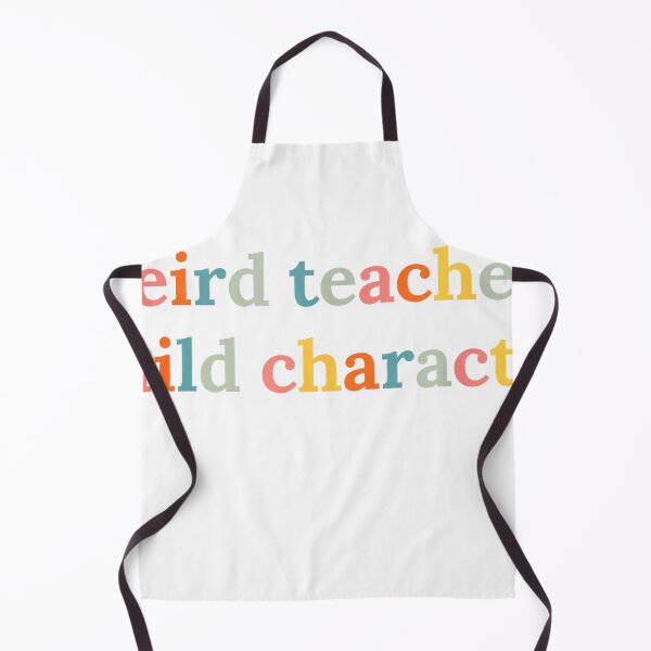 Item preview, Weird Teachers Build Character Funny Teacher Back to School T-Shirt designed and sold by Badriiiii.