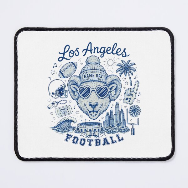 Item preview, LA Football Game Day Ram Spirit designed and sold by BeilKeyly1996.