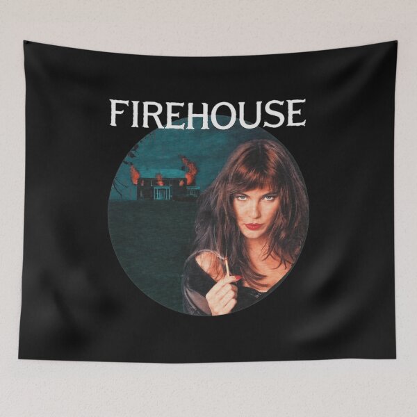 Item preview, FIREHOUSE Band Retro Burning House Nostalgia  designed and sold by MichaelBankston.