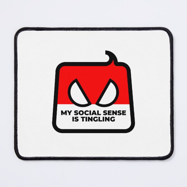 Item preview, Social Sense Is Tingling | Introvert Humor designed and sold by offquote. by nttglyphs.