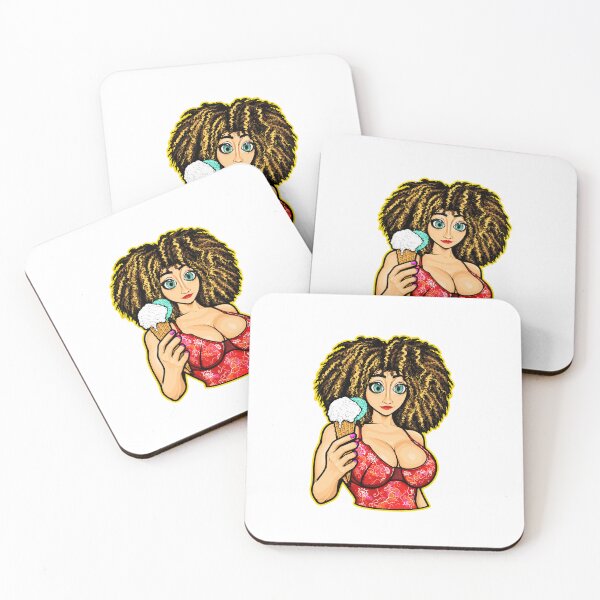 Item preview, HOT GIRL SUMMER - Curly Girl Ice Cream designed and sold by springgrap.