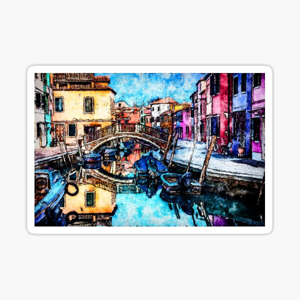Item preview, Burano, Italy designed and sold by AM FineArtPrints.