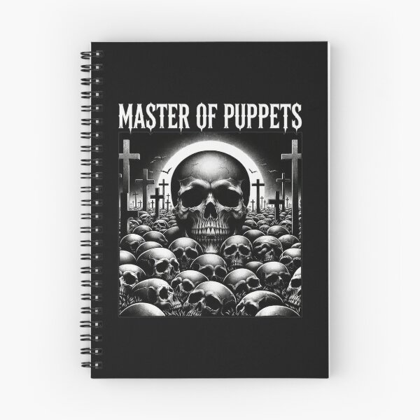 Item preview, Master Of Puppets Skull Cemetery Gothic Rock  designed and sold by MichaelBankston.
