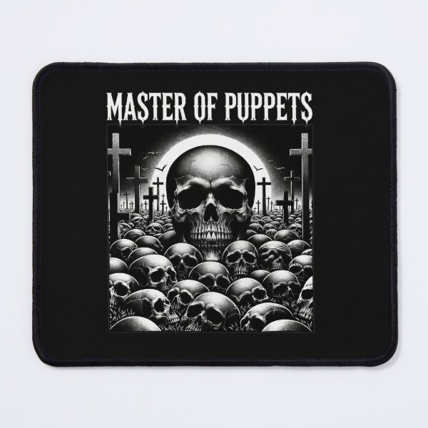 Item preview, Master Of Puppets Skull Cemetery Gothic Rock  designed and sold by MichaelBankston.