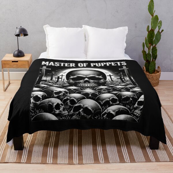 Item preview, Master Of Puppets Skull Cemetery Gothic Rock designed and sold by MichaelBankston.