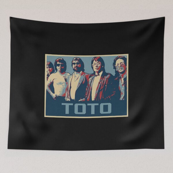 Aperçu de l'œuvre Affiche rétro du groupe Toto créée et vendue par MichaelBankston.