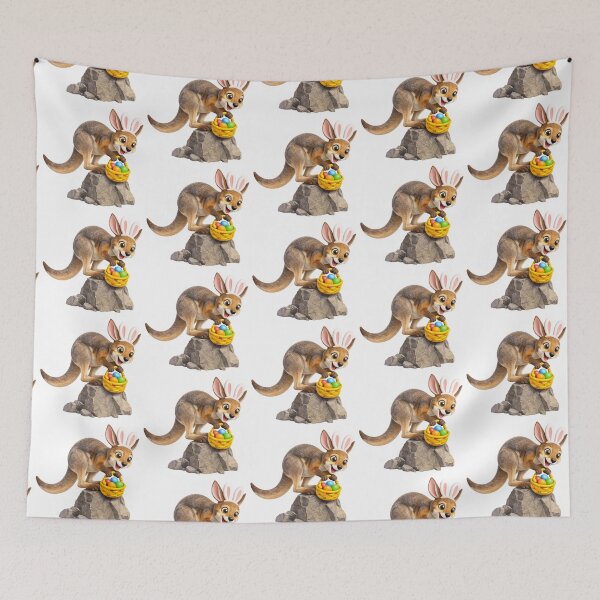 Item preview, Rock Wallaby Easter Bunny designed and sold by Sillytoe.