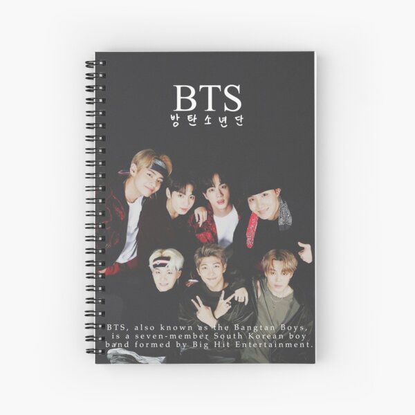 Bts Kpop Spiral Notebooks Redbubble