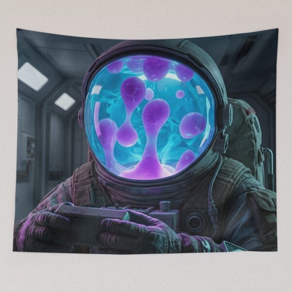 Item preview, Liquid Thoughts: The Astronaut Lava Lamp designed and sold by Archive Studio.