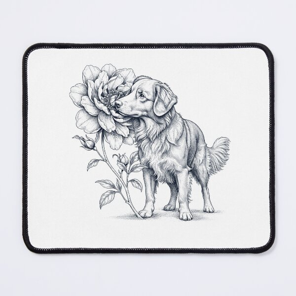 Item preview, Nova Scotia Duck Tolling Retriever Smell Flower Dog Lover designed and sold by dian-rody-crest.