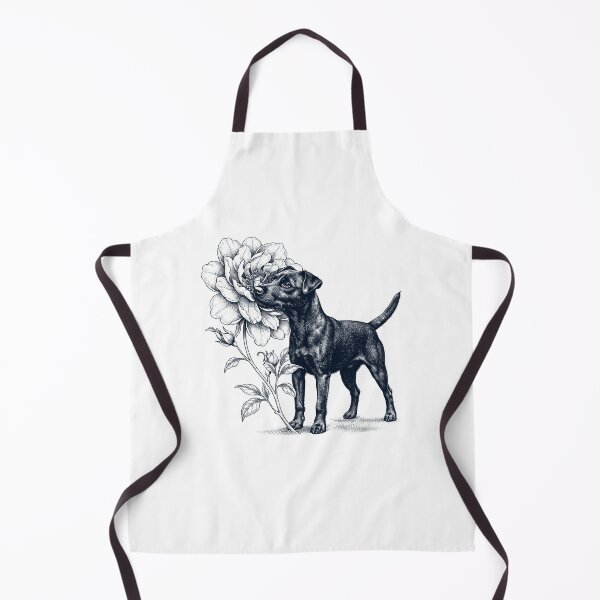 Item preview, Patterdale Terrier Smell Flower Dog Lover designed and sold by dian-rody-crest.