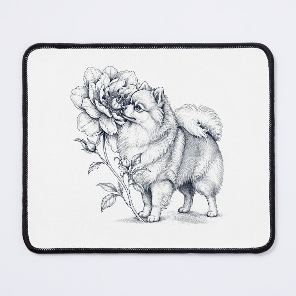 Item preview, Pomeranian Smell Flower Dog Lover designed and sold by dian-rody-crest.