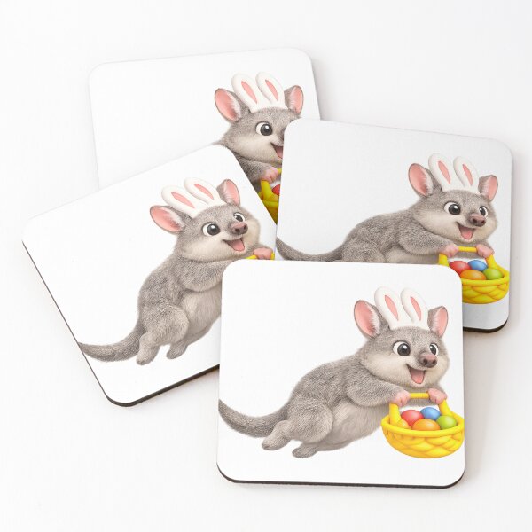Item preview, Southern Hairy Nosed Wombat Easter designed and sold by Sillytoe.