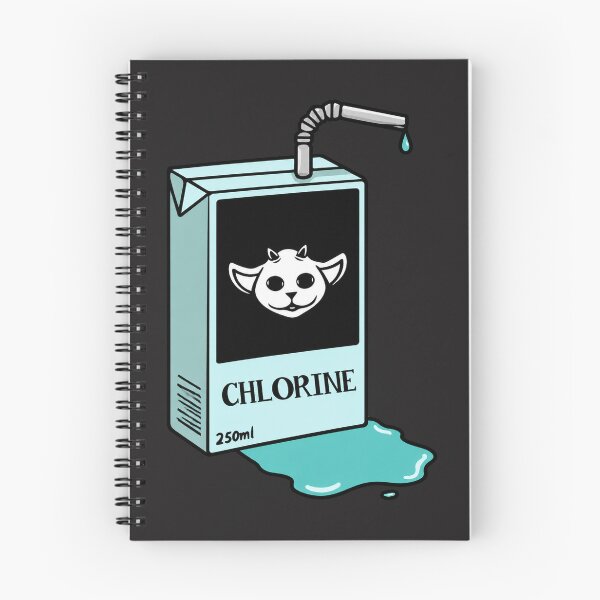 Item preview, Cute Goat Face on a Light Blue Chlorine Carton with Dripping Straw Illustration designed and sold by ImbueArts.