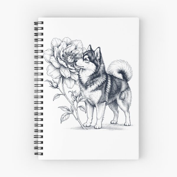 Item preview, Pomsky Smell Flower Dog Lover designed and sold by dian-rody-crest.
