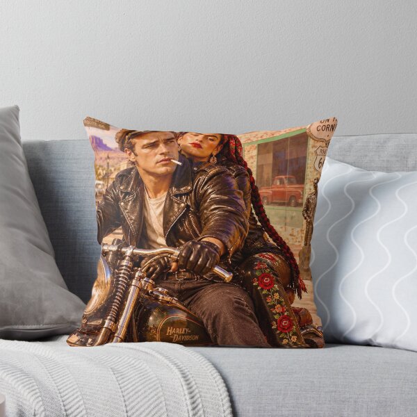 Item preview, Biker Frida with Wild One Marlon in Winslow, Arizona designed and sold by reggiemercedes.