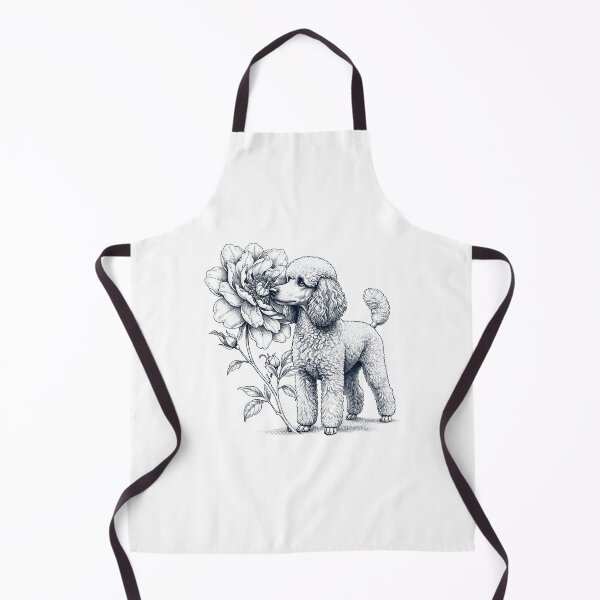Item preview, Poodle Smell Flower Dog Lover designed and sold by dian-rody-crest.