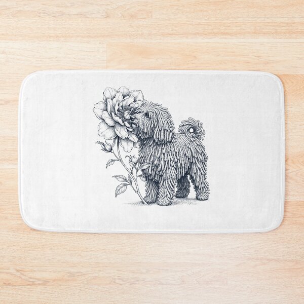 Item preview, Puli Smell Flower Dog Lover designed and sold by dian-rody-crest.