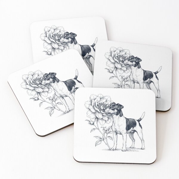 Item preview, Rat Terrier Smell Flower Dog Lover designed and sold by dian-rody-crest.