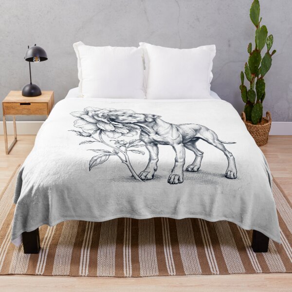 Aperçu de l'œuvre Amoureux des chiens Rhodesian Ridgeback et des fleurs créée et vendue par dian-rody-crest.