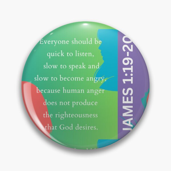 Item preview, Graphic Design - James1:19-20 Be slow to speak designed and sold by Boy and Belugee.