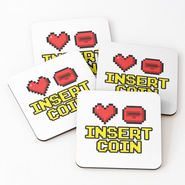 Item preview, Insert Coin designed and sold by GeeklyShirts.