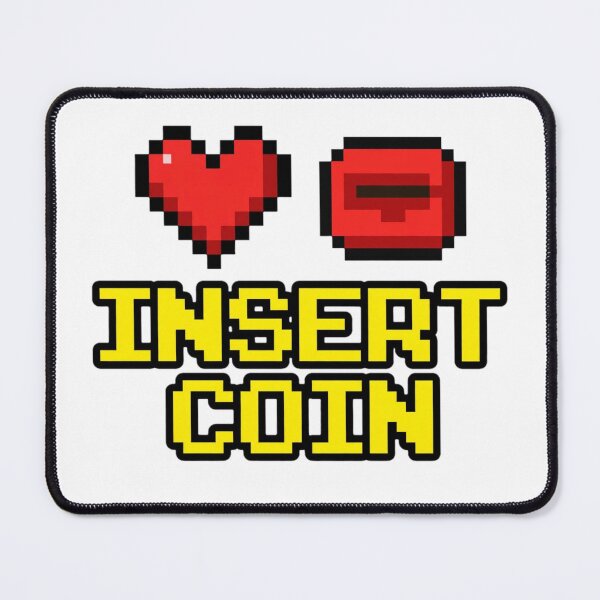 Item preview, Insert Coin designed and sold by GeeklyShirts.