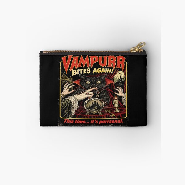 Item preview, Vampurr Gothic Horror Cat Lovers designed and sold by POD DYNASTY | Original Print On Demand T-Shirt Graphics.