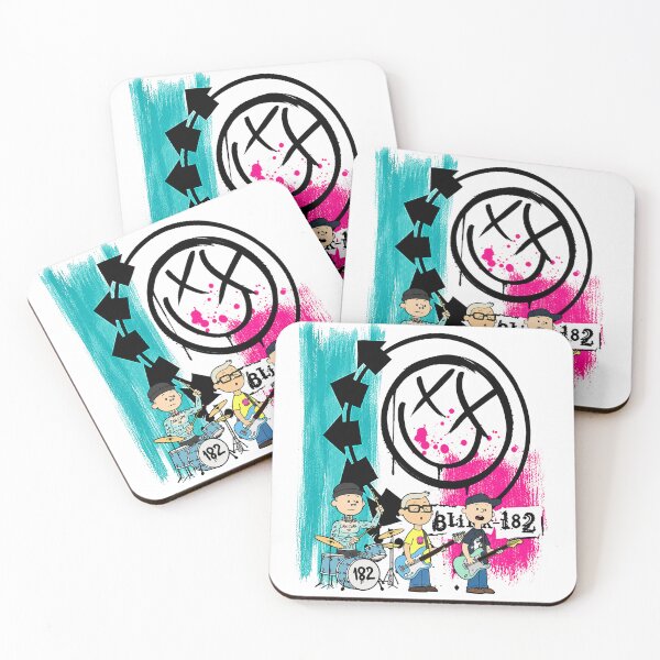 Artikelvorschau, Blink-182_-_Blink-182_ Cartoon entworfen und verkauft von StellarKawaii.