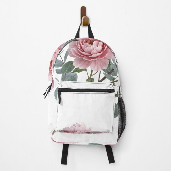 Item preview, Romantic 3D Blush Pink Peony and Eucalyptus Branch designed and sold by meghnad.