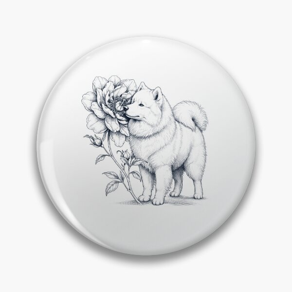 Artikelvorschau, Samojeden-Blumenduft-Hundeliebhaber entworfen und verkauft von dian-rody-crest.