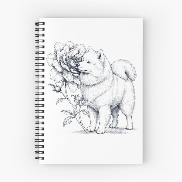 Item preview, Samoyed Smell Flower Dog Lover designed and sold by dian-rody-crest.