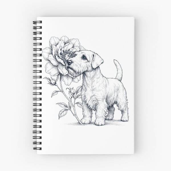 Item preview, Sealyham Terrier Smell Flower Dog Lover designed and sold by dian-rody-crest.