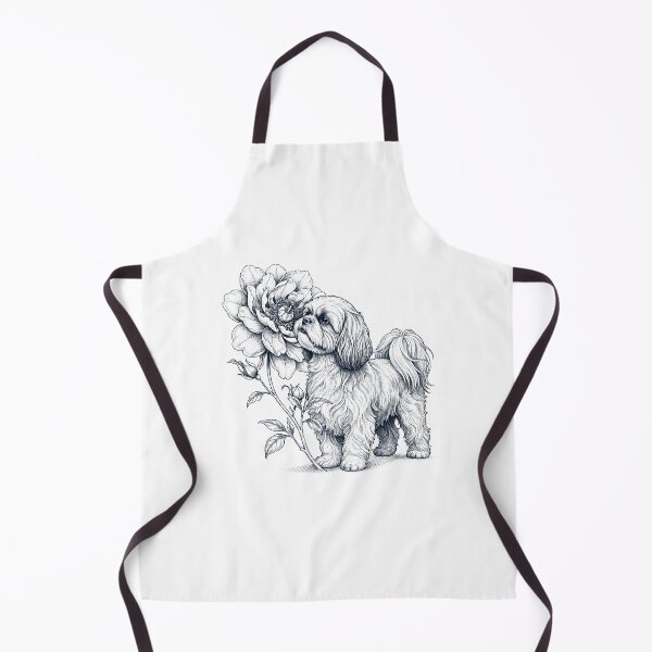 Item preview, Shih Tzu Smell Flower Dog Lover designed and sold by dian-rody-crest.