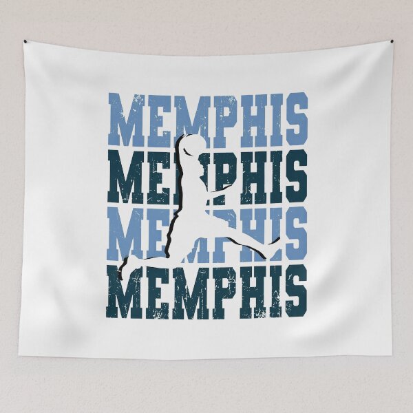 Item preview, Memphis Basketball Player Dunk Retro  designed and sold by Hollobaugh1989.